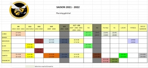 Planning Général 2021-2022